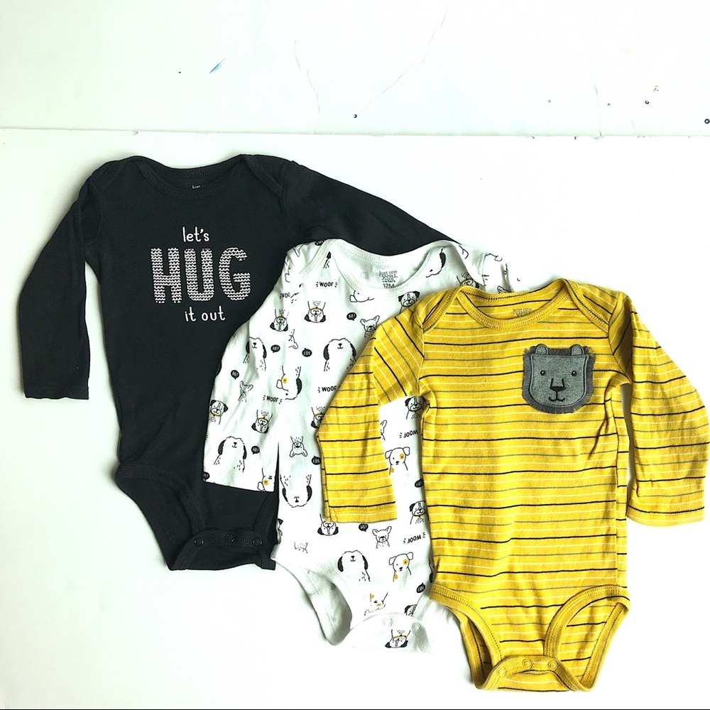 Bundle of 9 body suits, size 12M - Picture 3 of 5